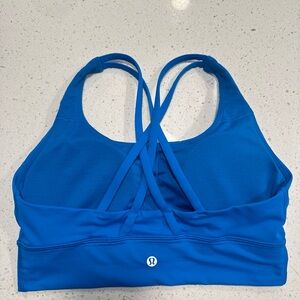 Lululemon Long Line Energy Bra - Hawaiian Blue - Size 8